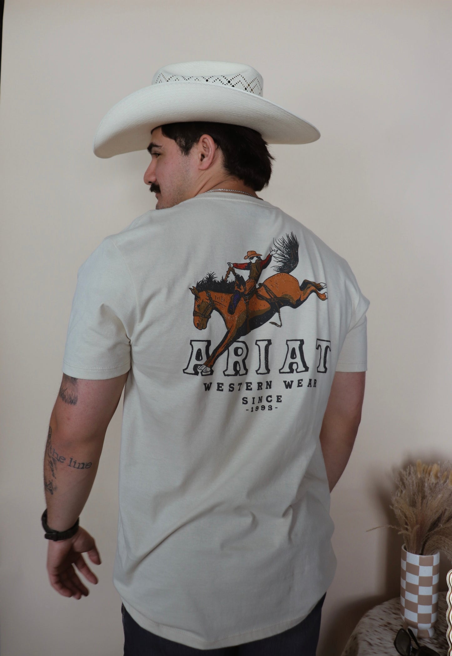 MNS Ariat Bronc Riding Tshirt