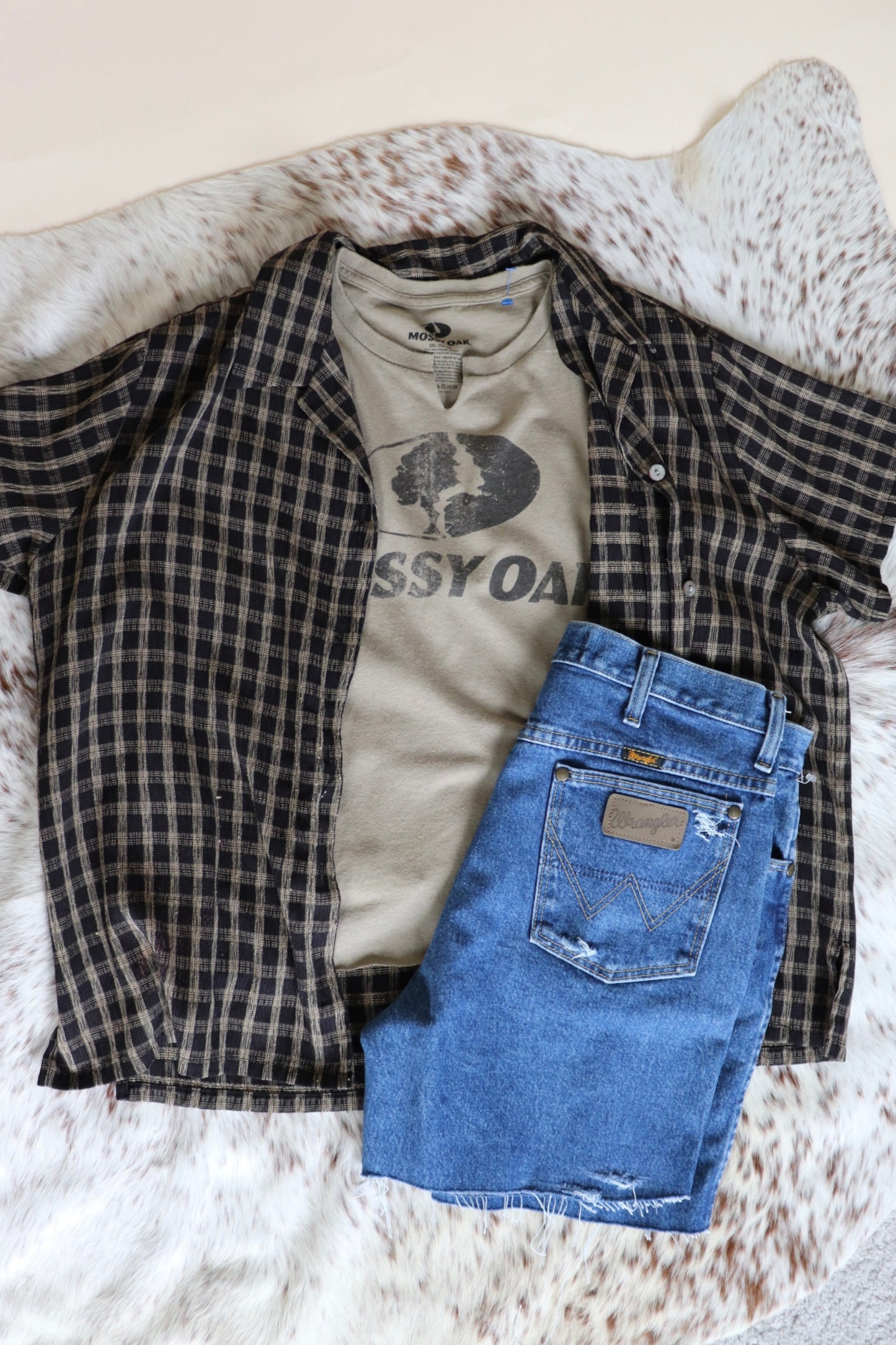 Vintage Mountain Girl Top